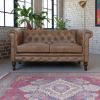 Buffalo Leather Chesterfield