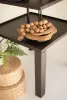 FOUR TIERED METAL SQUARE STORE DISPLAY