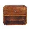 Mini Curve Floating nightstand