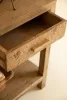 RECLAIMED WOOD THREE DRAWER CONSOLE - 59" LONG