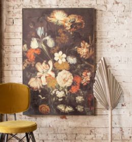 FRAMED FLORAL PRINT