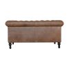 Buffalo Leather Chesterfield
