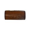 Wall Mounted Round Chestnut nightstand