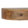 Wall Mounted Rounded nightstand