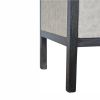 Faux Leather Nightstand