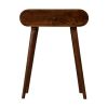 Mini Round Chestnut Console