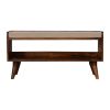 Mud Linen Nordic Storage Bench