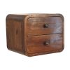 Floating Mini Chestnut nightstand