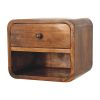 Mini Curve Floating nightstand