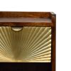 Mini Manila Gold 1 Drawer nightstand