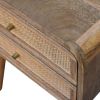 Close-knit 2 Drawer nightstand