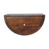Chestnut Crescent Floating Nightstand
