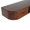 Lunar 2 Drawer Wall Mounted Console