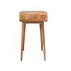 Curved Oak-ish Writing Desk