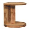 Close-knit Corner End Table