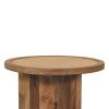 Close-knit Corner End Table