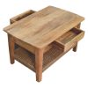 Rope 2 Drawers Coffee Table