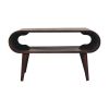 Open California Walnut Coffee Table