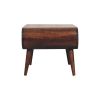 Open California Walnut Coffee Table