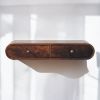 Wall Mounted California Walnut Console Table
