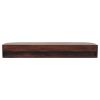 Lunar 2 Drawer Wall Mounted Chestnut Console