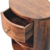 Cortez California Walnut Bedside
