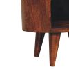 Cortez California Walnut Bedside