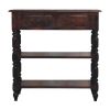 Turned legs Cherry Side Table