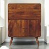 Curved Nordic Charm Cabinet