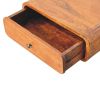 Avora Wall-Mounted Chestnut 1 Drawer Nightstand