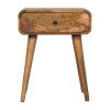 Avora Oak-ish Nightstand with 1 drawer