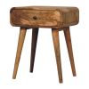 Avora Oak-ish Nightstand with 1 drawer