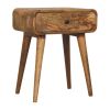 Avora Oak-ish Nightstand with 1 drawer