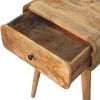 Avora Oak-ish Nightstand with 1 drawer