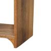 Avora Mini Chestnut Nightstand with 1 drawer