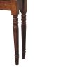 Turned Legs 1 Drawer Chestnut Console