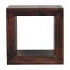 Solis Open California Walnut Side Table