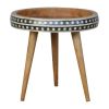 Small Dotted End Table