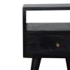 Mini Ash Black nightstand
