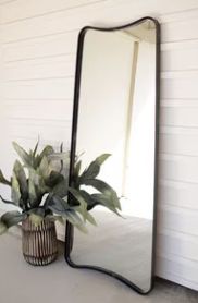 ORGANIC LEANING MIRROR