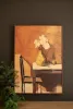 FRAMED PAINTING - STILL LIFE TABLE & CHAIR