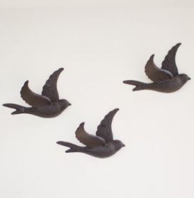 CAST IRON FLYING BIRD WALL HOOK (MIN 4)