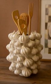 CERAMIC VASE - GARLIC