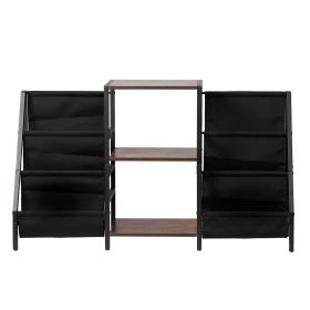VEVOR Record Player Stand, 3 Tiers Metal Vinyl Record Stand, Turntable Stand with Record Holder Vinyl Display Shelf