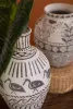 TERRACOTTA POT - BIRDS