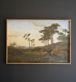 FRAMED PRINTED PAPER  - LANDSCAPE