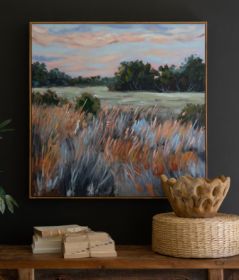 FRAMED LANDSCAPE PAINTING