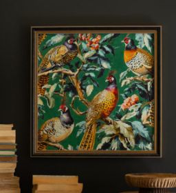 FRAMED PHEASANT PAINTING