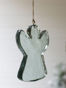 GLASS ANGEL SUNCATCHER