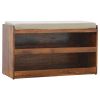 Mud Linen Shoe Bench